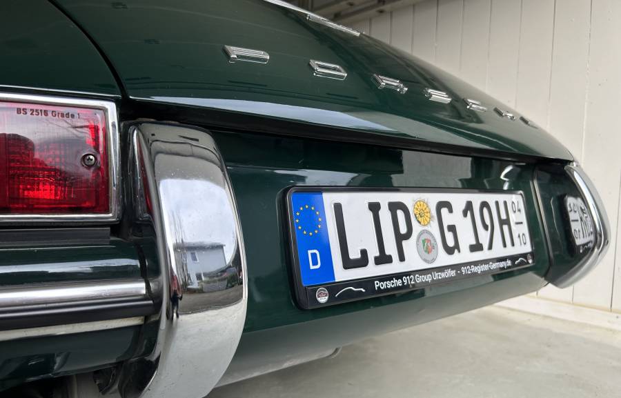 Porsche 912 Group Kennzeichen-Halter