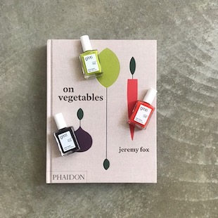 Buch 'on vegetables' 39,95 € | Gitte Nagellack je 19,90€