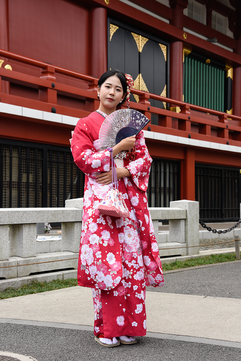 English Kimono Rental Asakusa Sakura Photo Studio