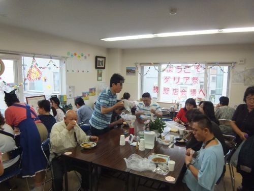 模擬店の様子