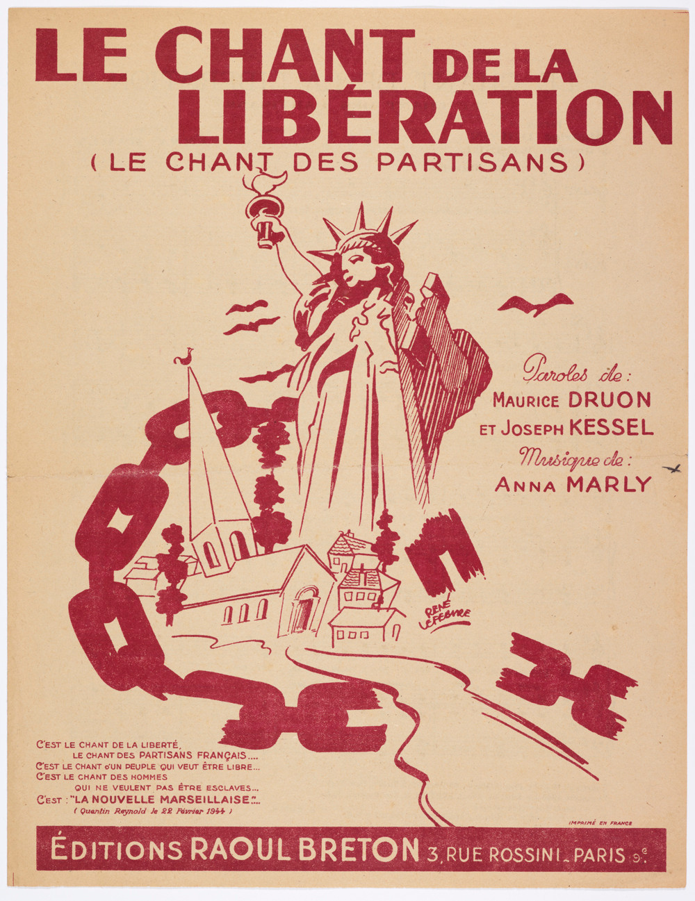 Les Stentors Le Chant Des Partisans Ecouter LE CHANT DES PARTISANS : L'HYMNE DE LA RESISTANCE - Résister par l'Art