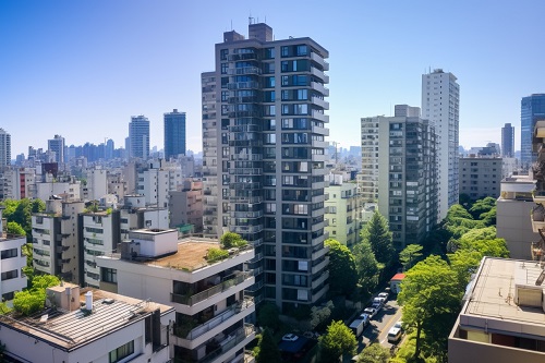 都会にあるカッコいいデザイナーズマンション