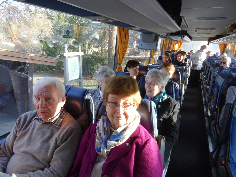 Reisegruppe im Bus