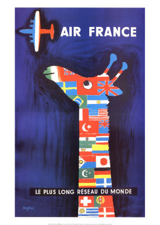 Air France Raymond Savignac (1956)