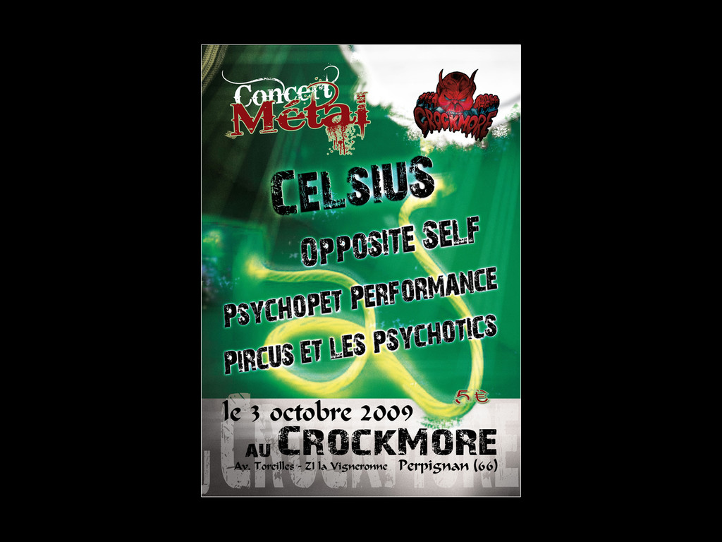 affiche Concert  • CelsiuS