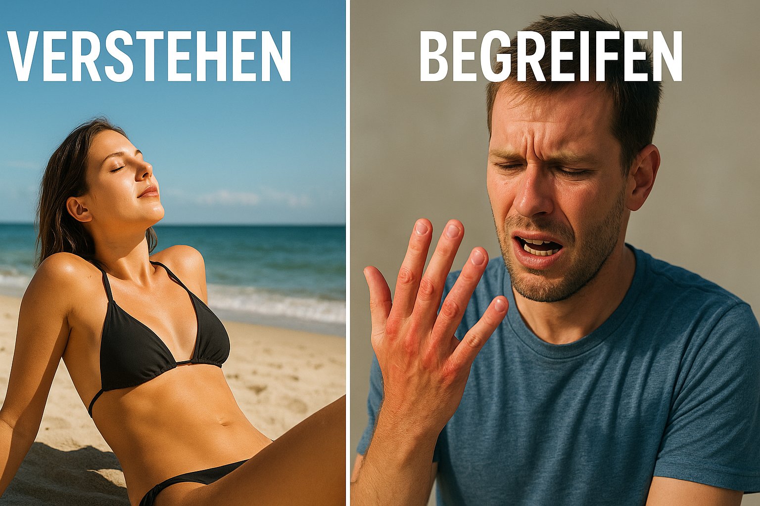 Verstehen vs. Begreifen