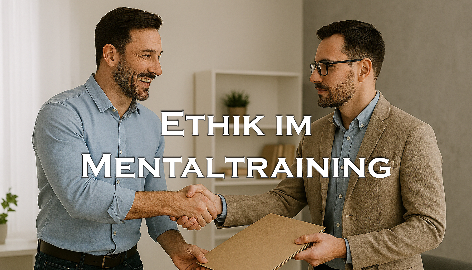 Ethik im Mentaltraining!