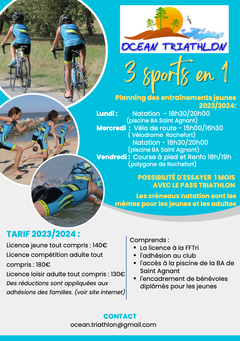 2023/2024 OCEAN TRIATHLON
