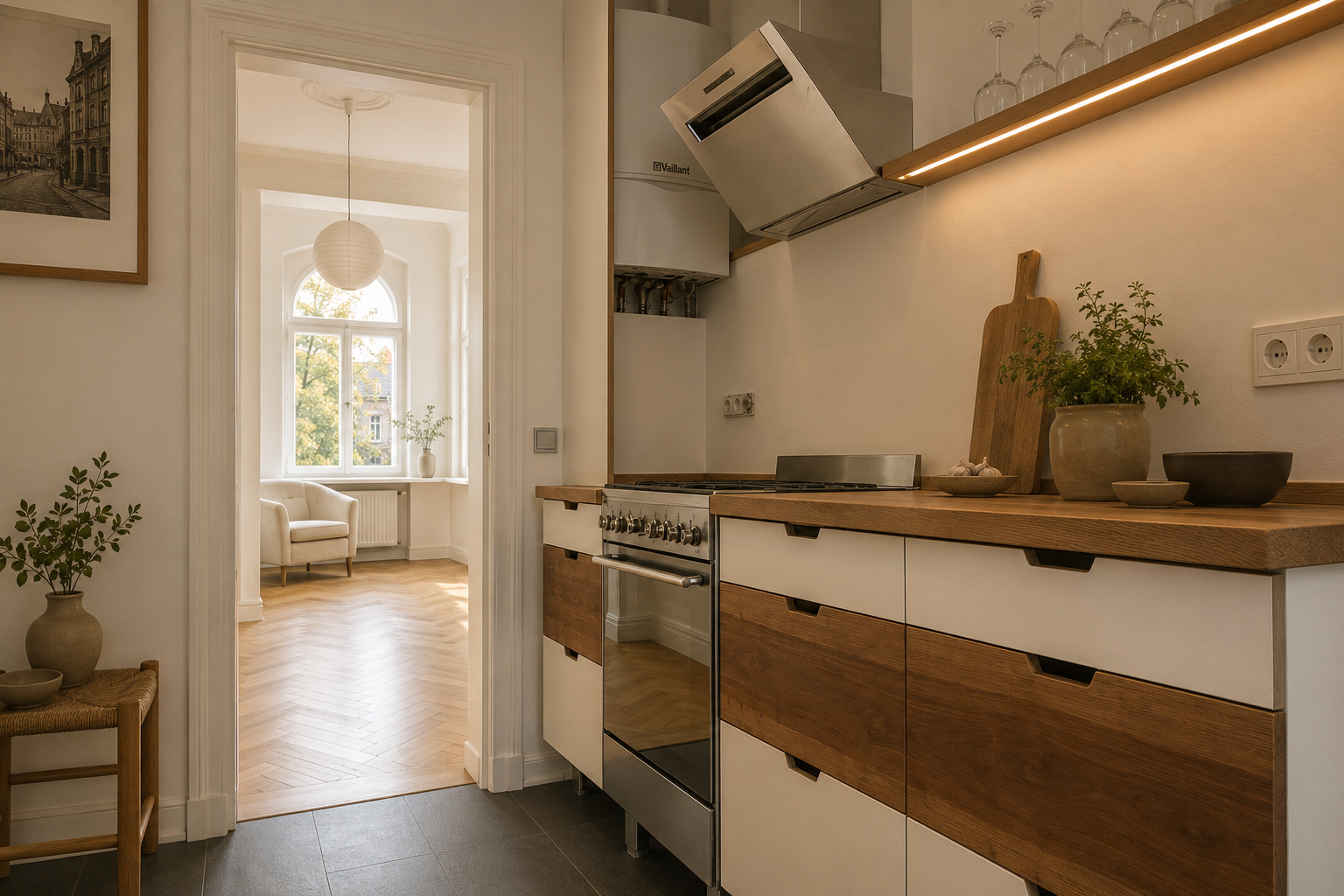 Komplettsanierung Altbauwohnung Berlin-Prenzlauer Berg bauzeit berlin