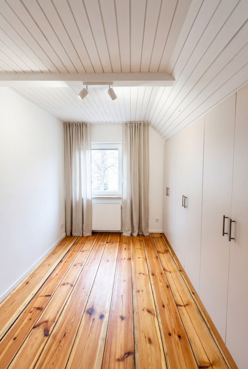 Ankleidezimmer Nachher