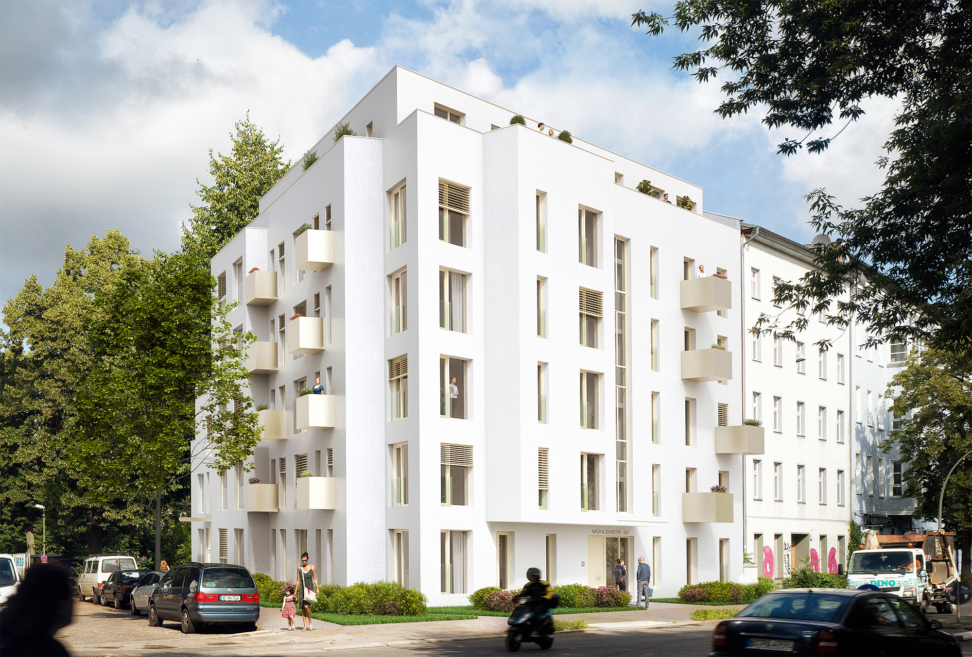 Neubau aus ökologischer und energieeffizienter Holzsystembauweise