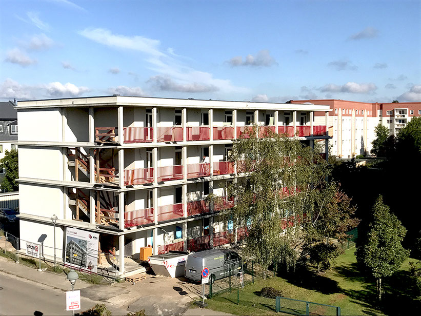 Frühere Fertigstellung Mehrfamilienhaus Oranienburg