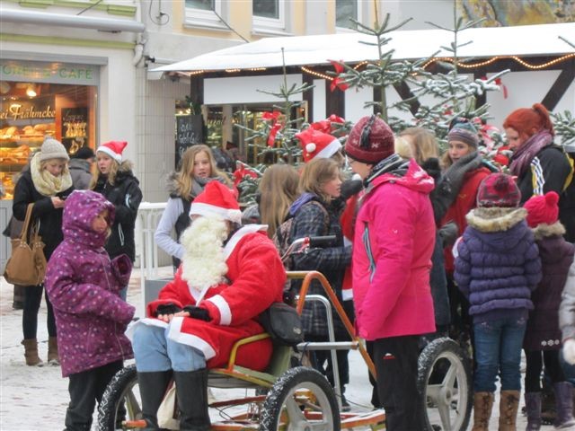 Schlittenfahrt im Husky-Hundeschlitten!