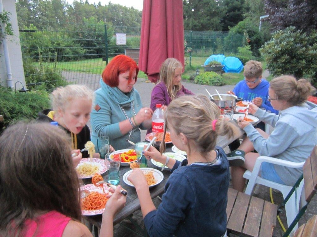 Gemeinsames Abendessen