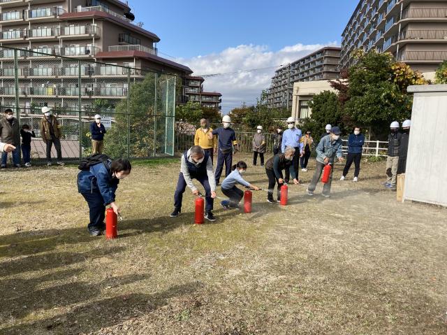 消防訓練のお知らせ