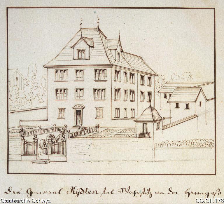 Kappelmatt Zeichnung 1825-1850