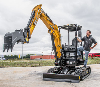 Sany SY26U Minibagger Ökonomie