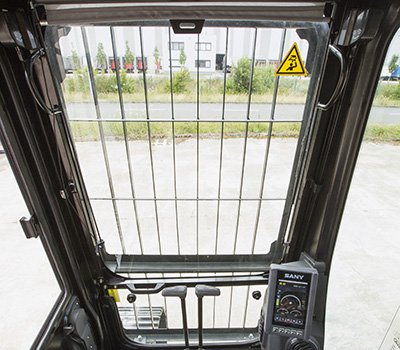 Sany SY500HDR Raupenbagger SIcherheit