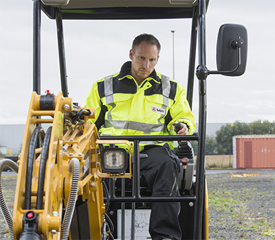 Sany SY16C Minibagger Bedienkomfort