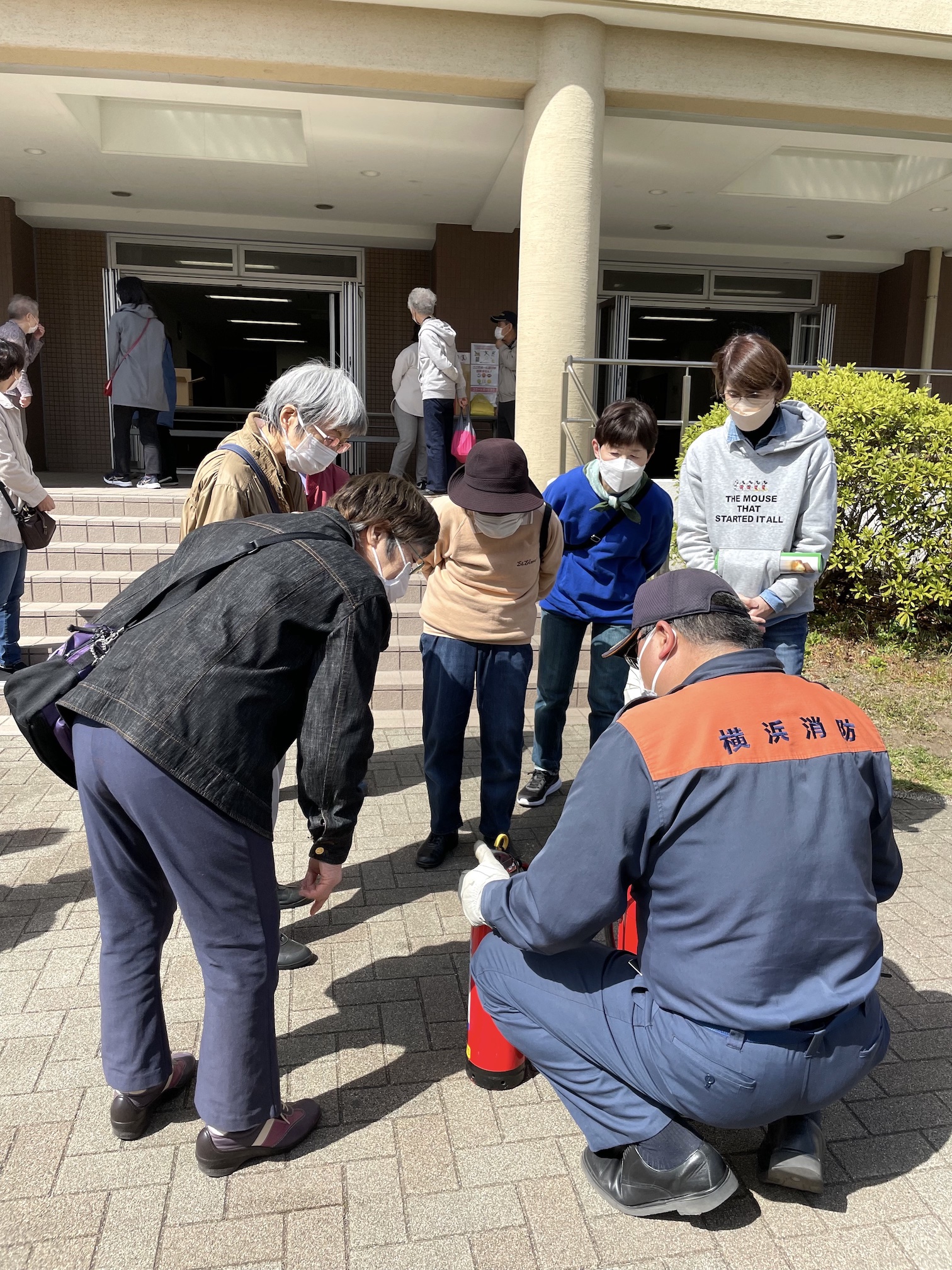訓練の後も質問の絶えない熱心な皆さんでした！