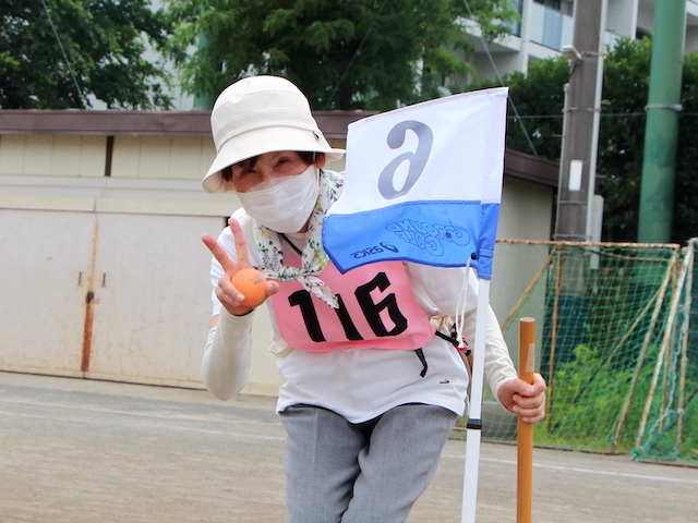 第29回日吉地区グラウンドゴルフ大会が開催されました