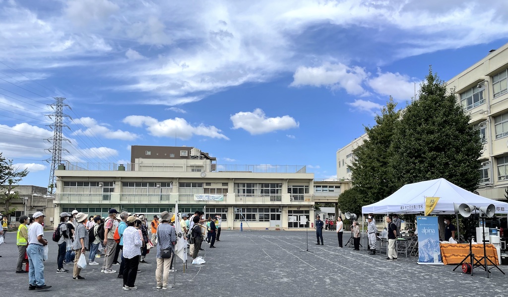 令和5年度日吉南小学校地域防災拠点訓練を実施しました