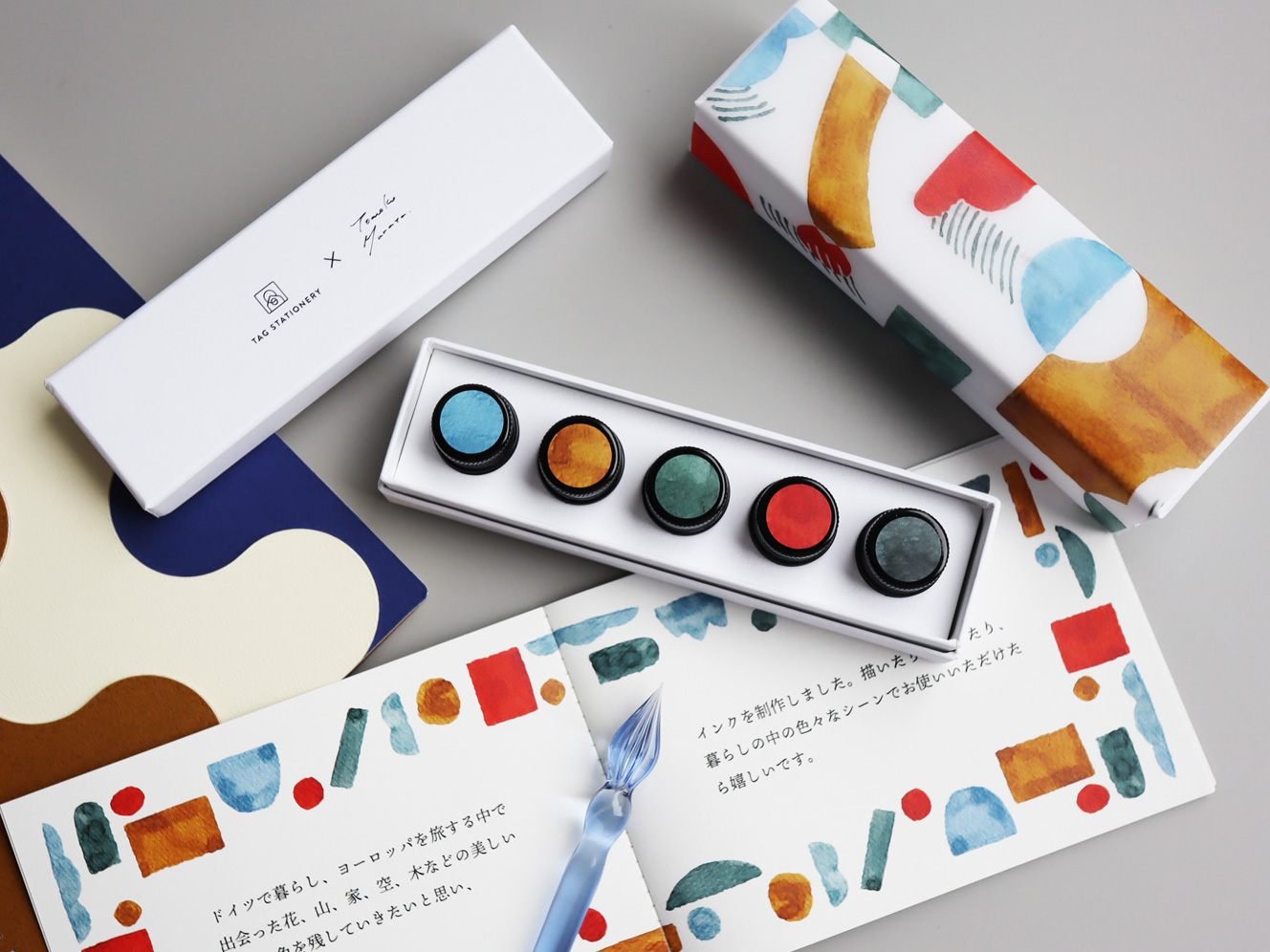 TAG STATIONERY × TOMOKO MURATA mini ink+mini book set発売のお知らせ