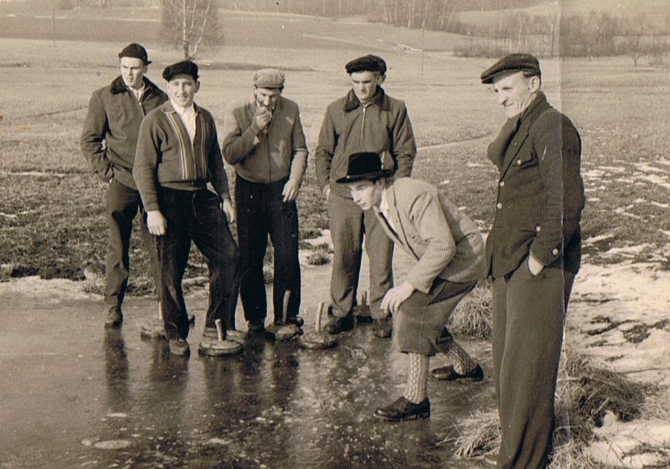Eisstöckl´n am Dorfweiher