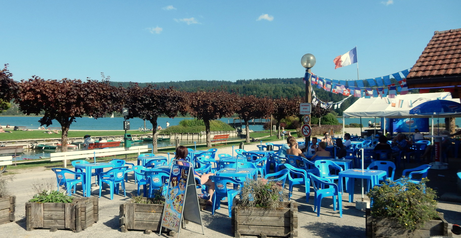 Doubs massif du Jura 850 m d'altitude camping municipal de SaintPointLac Doubs massif du Jura 850 m d'altitude camping municipal de SaintPointLac