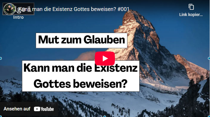 MUT zum Glauben❣ mein Hörbuchpodcast ~ Folge #001 Kann man die Existenz Gottes beweisen?