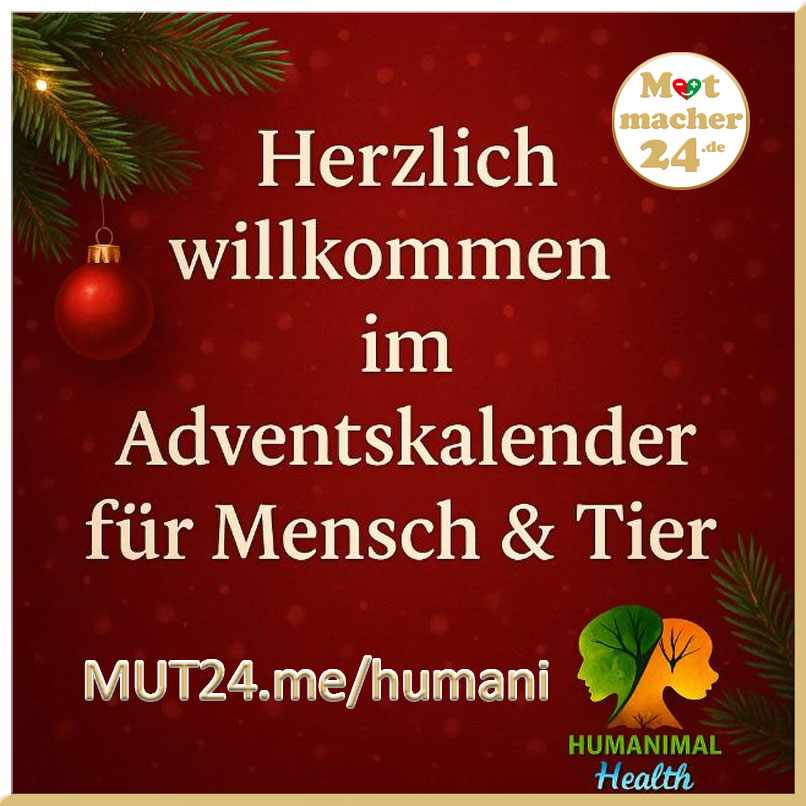 Jetzt gibt es den Adventskalender für Mensch & Tier❣