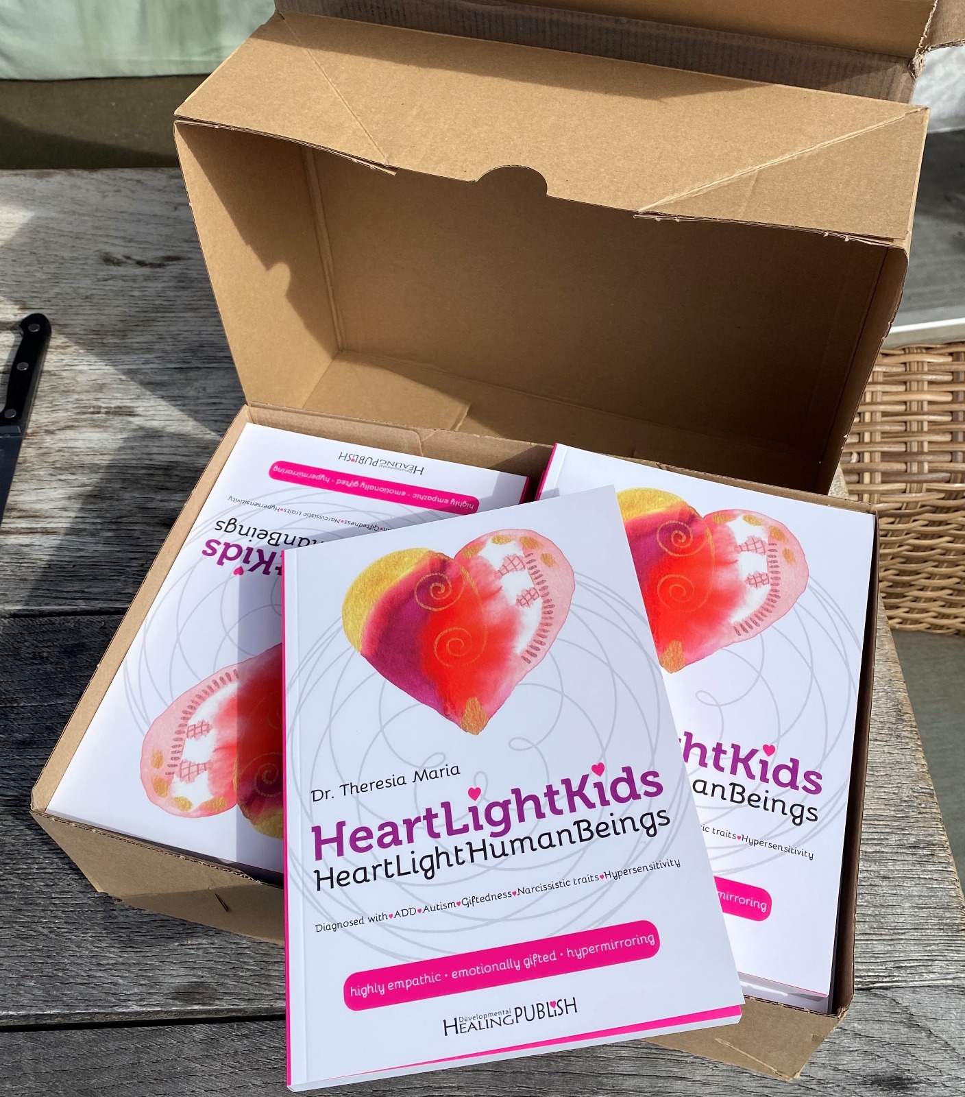the NEW book "HeartLightKids" has arrived