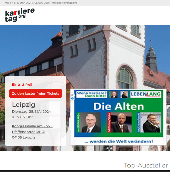 Triff Ama❤deus KOSCHI am 28.5. beim Karrieretag.org/leipzig/