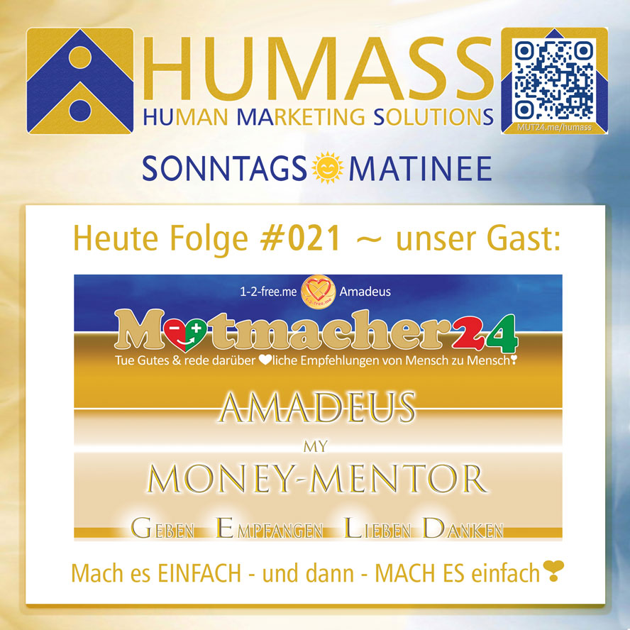 HUMASS-online ~ SONNTAGS☀️MATINEE ~ Folge #021
