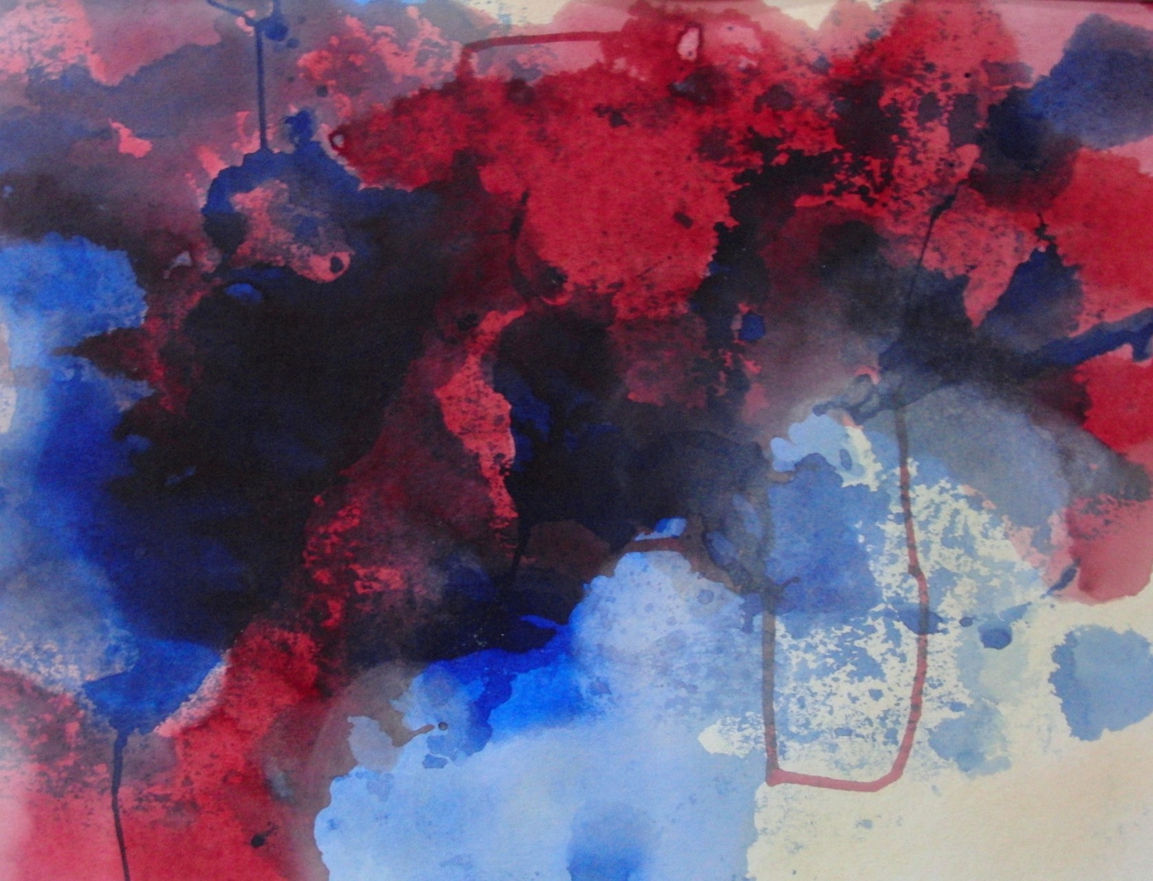 ART HFrei - "Tiefgang 3" - Aquarell - 2011