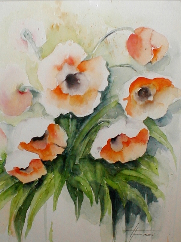 ART HFrei - "Tulpen" - Aquarell - 2005