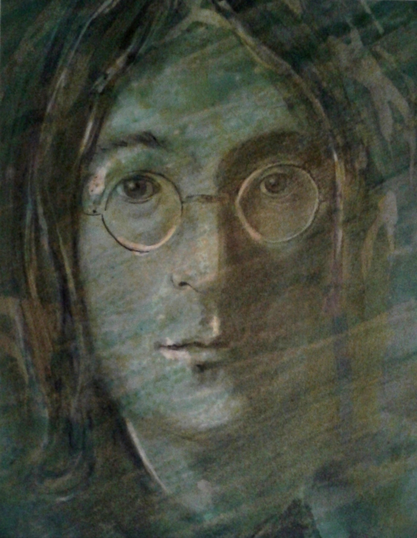 ART HFrei - "John Lennon" - Mischtechnik - 2017