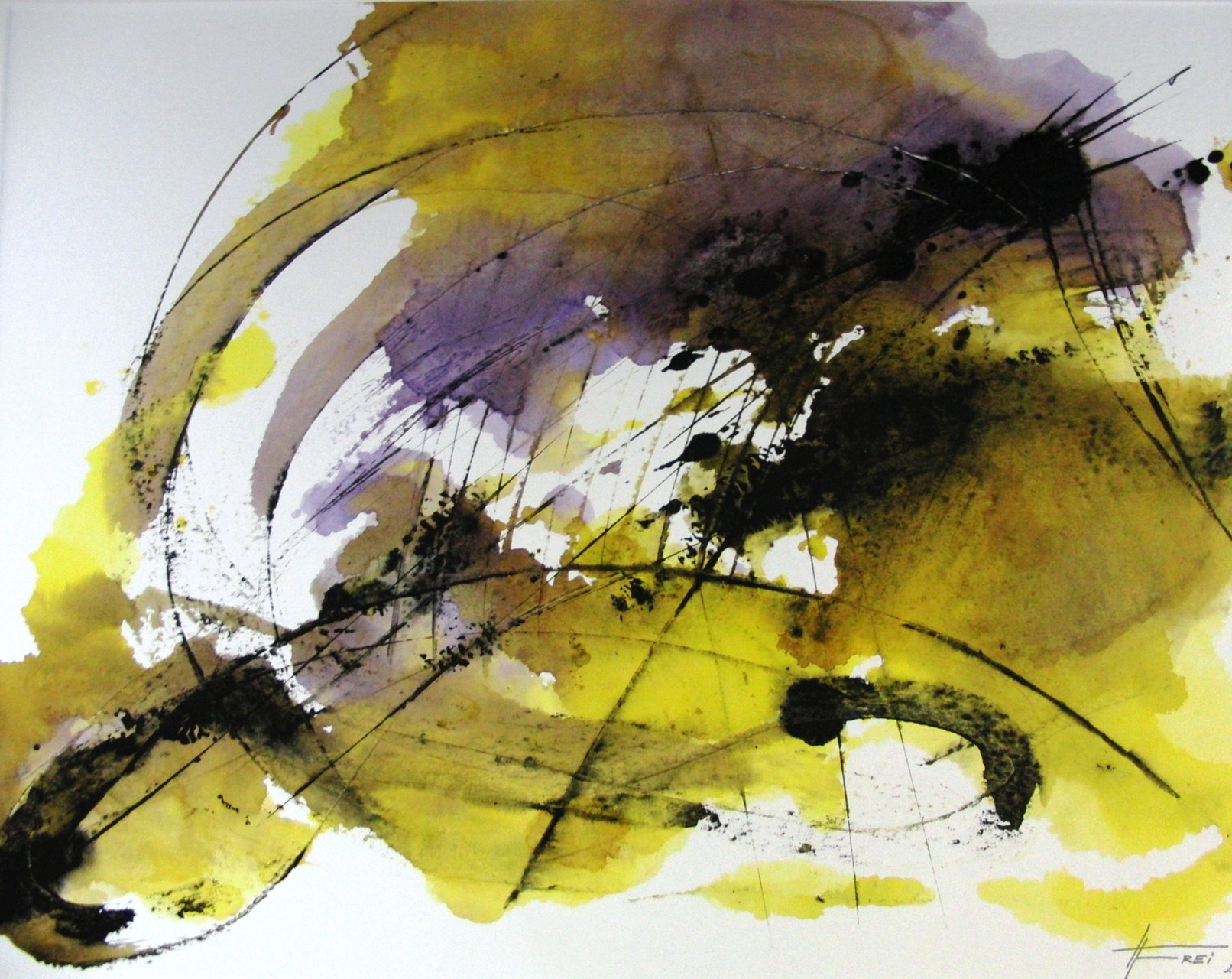 ART HFrei - "Kraft III" - Aquarell - 2011
