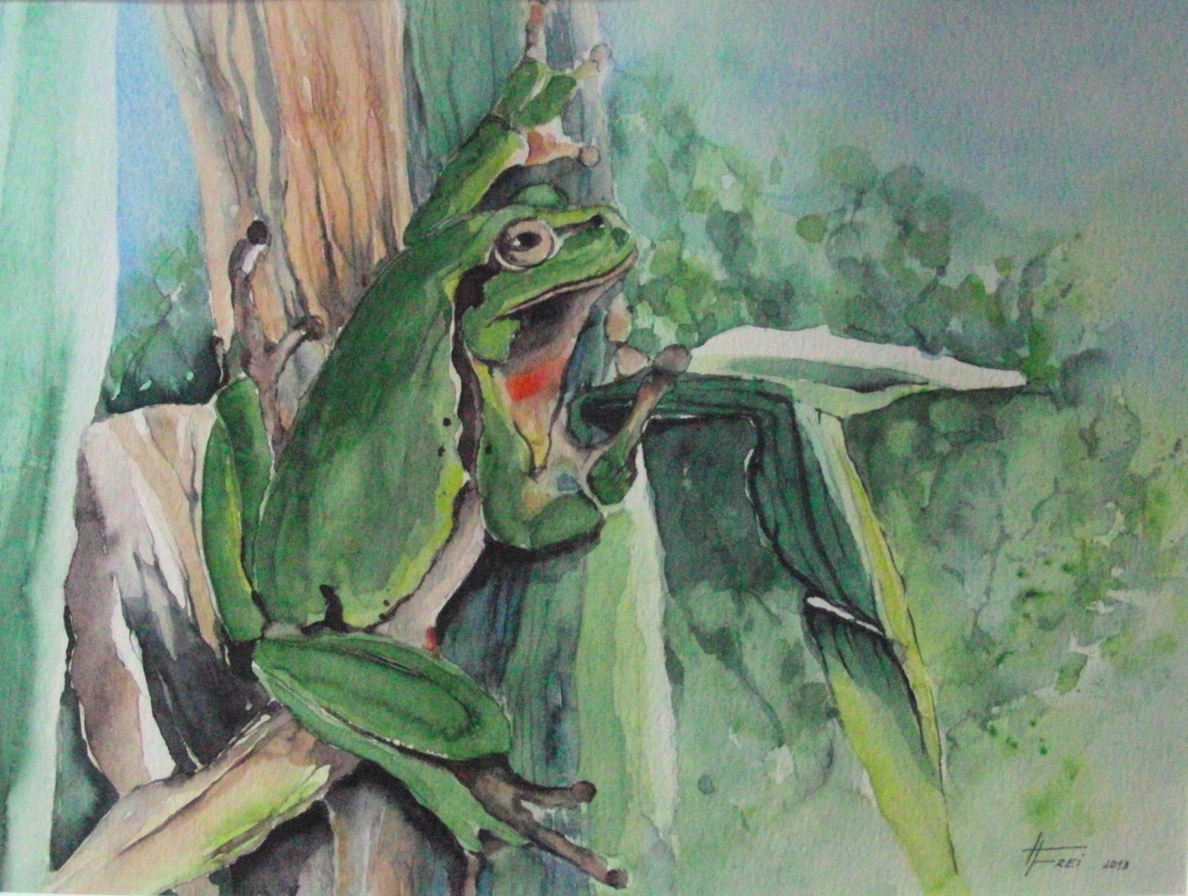 ART HFrei - "Willi" - Aquarell - 2013