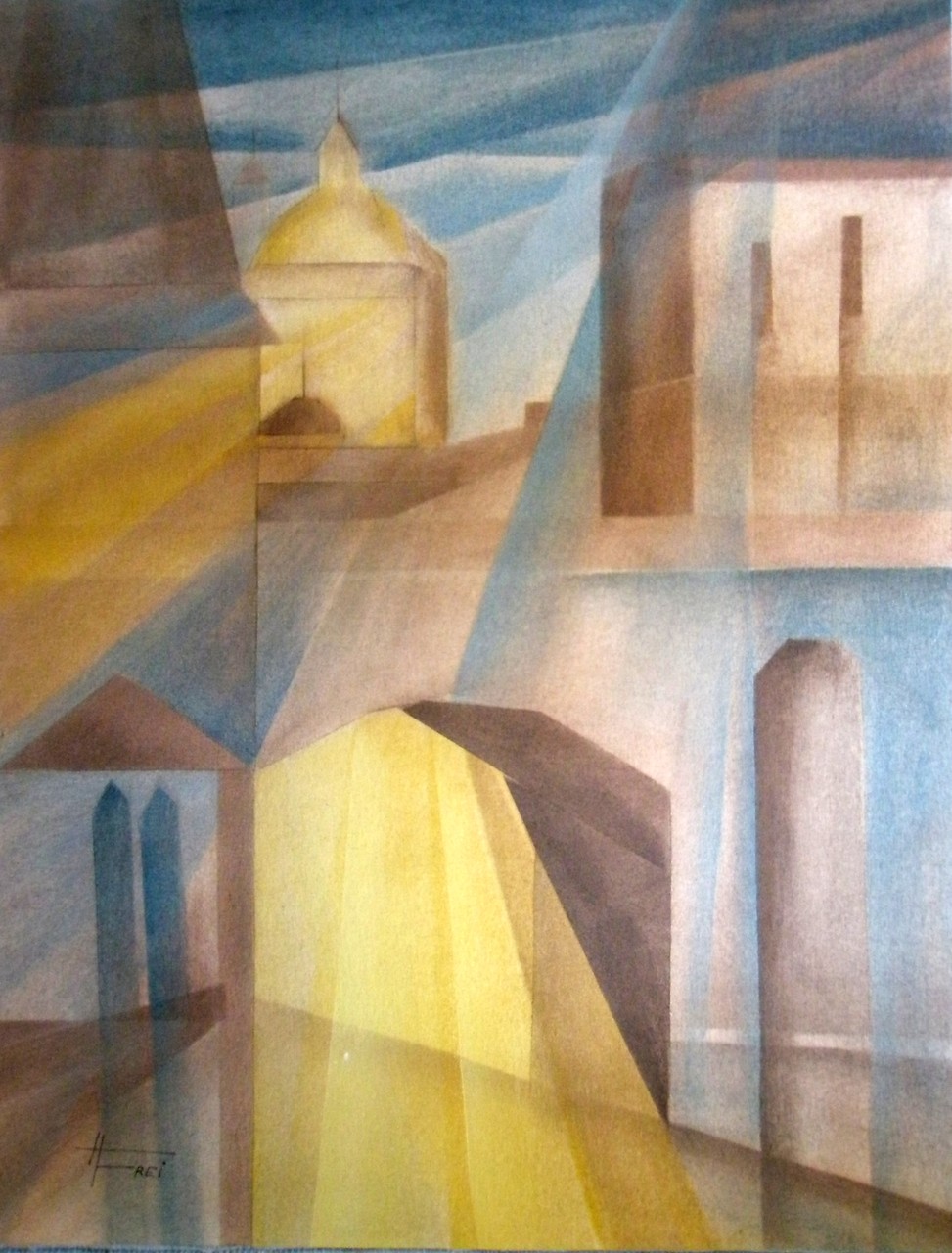 ART HFrei - "Lichtblick" - Pastell - 2008