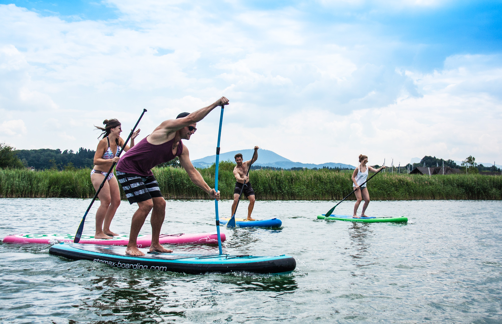 SUP ?! SUP Business Challenge Stand Up Paddling Firmen Event