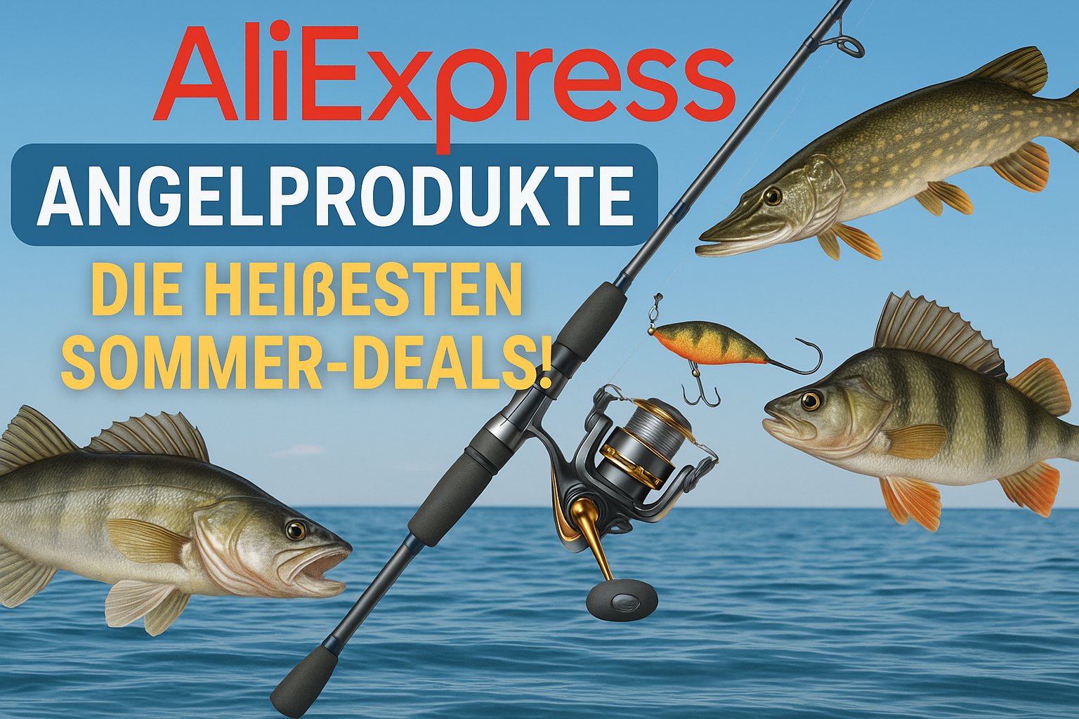 Der Sommer ist da! Die lohnenswertesten Deals für Angler!