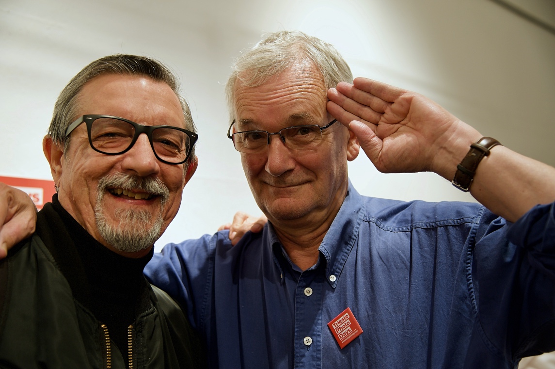 Beppe Castellani and Martin Parr
