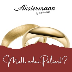 Ringe mattieren oder lieber polieren?