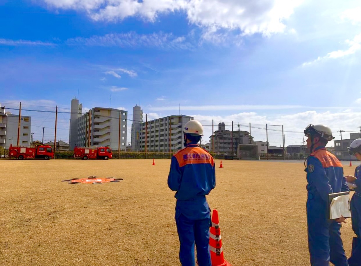 鹿児島市消防総合訓練センターにて講習をさせて頂きました