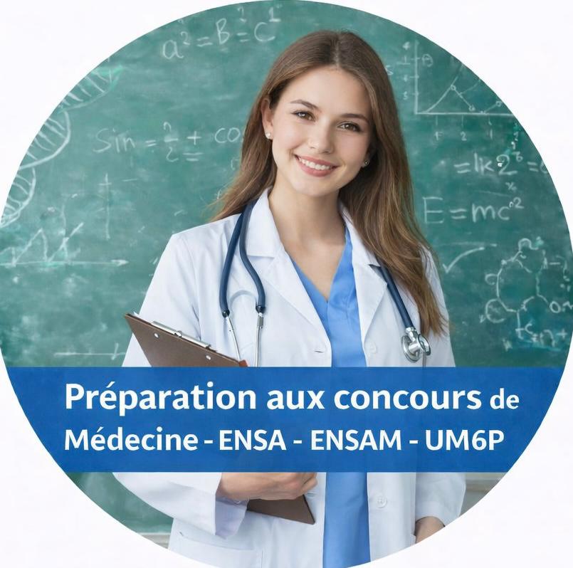 Préparation aux concours : Médecine ENSA ENSAM UM6P