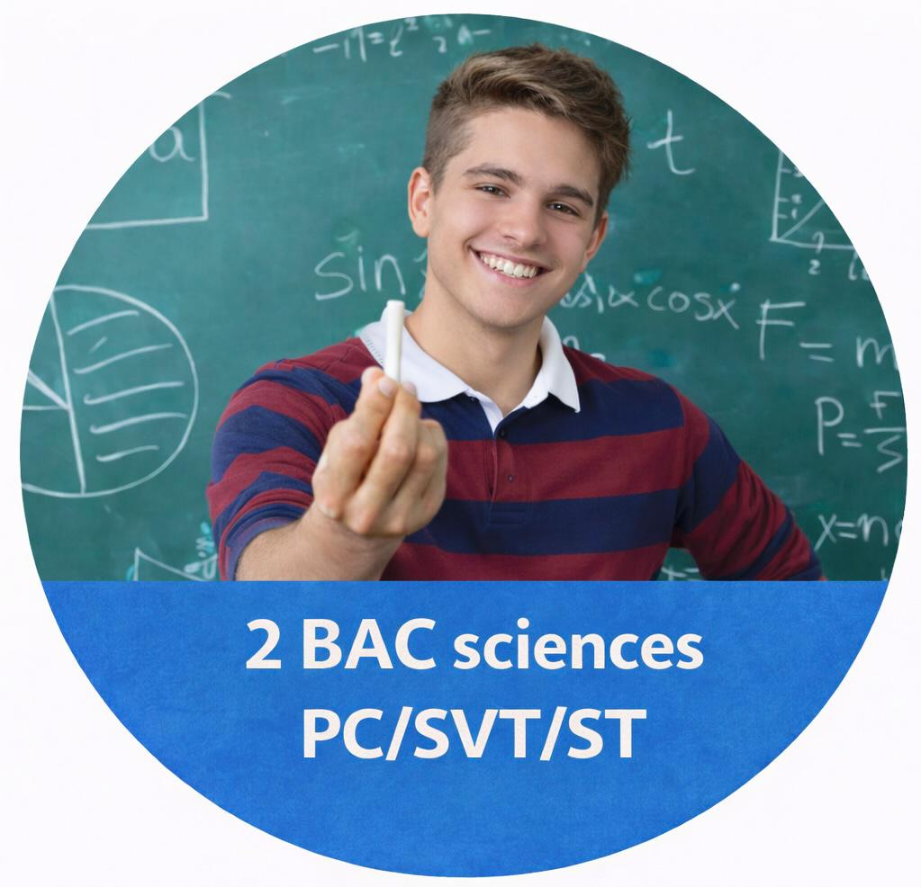 2 Bac Sciences Expérimentales : Cours, examens et exercices corrigés Maths  Maroc