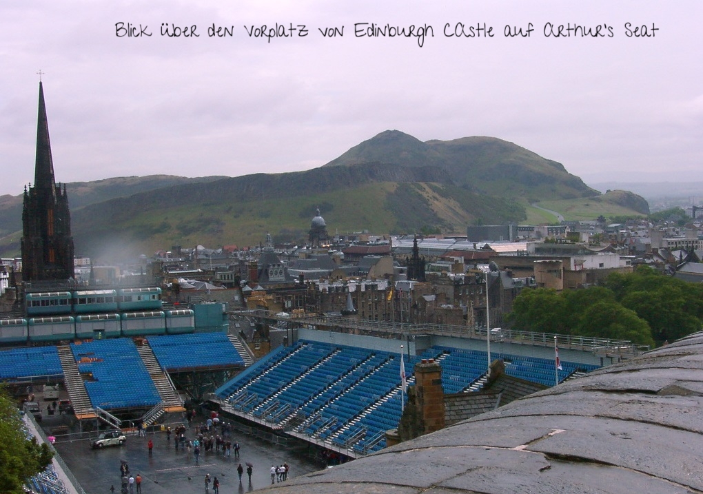 Edinburgh Castle and Arthur's Seat