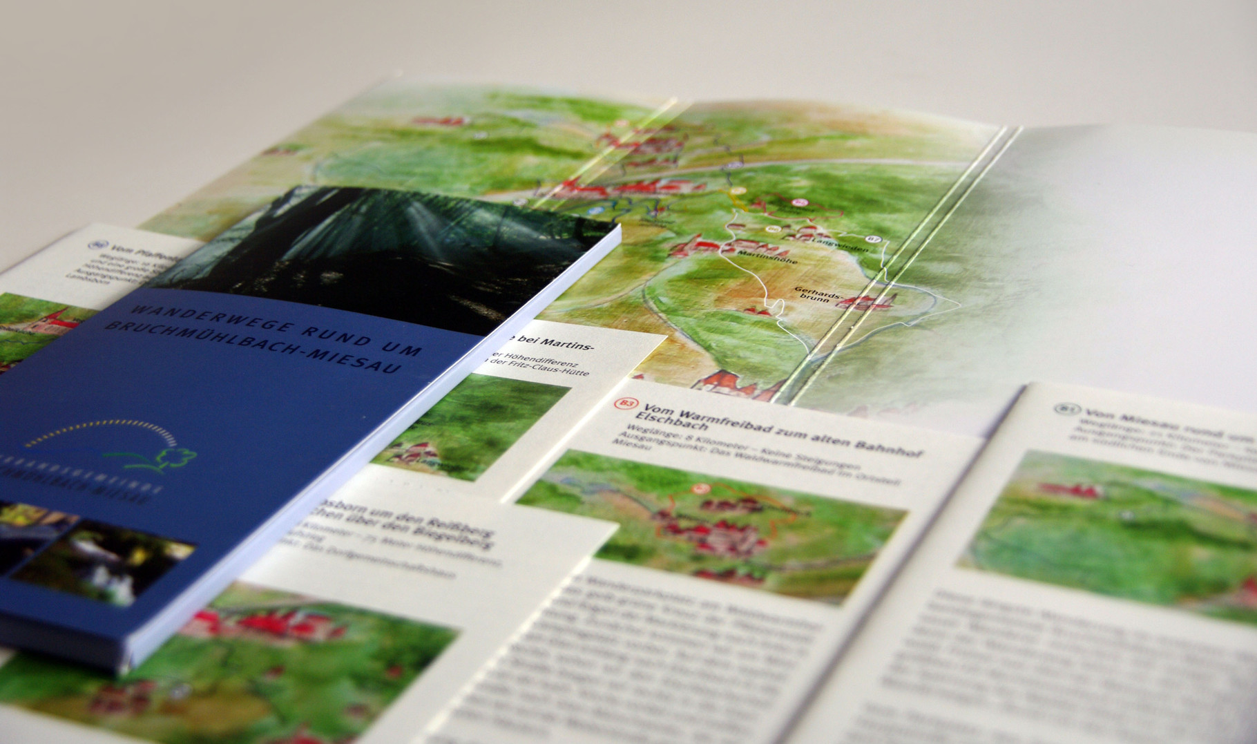 Beschreibung Wanderwege incl. Illustrationen