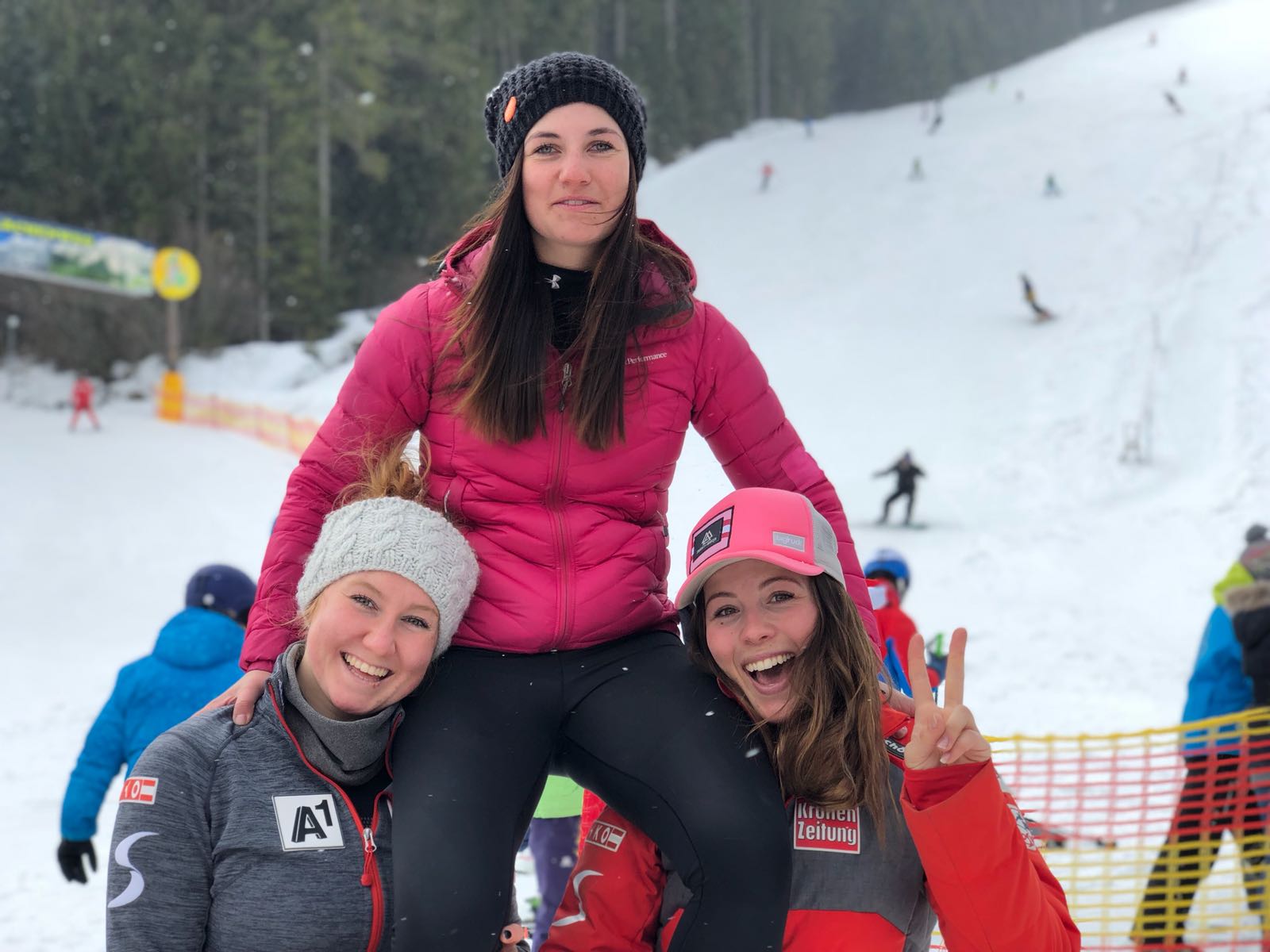 Marie Theres Sporer und Lena Wechner bei den Österreichischen